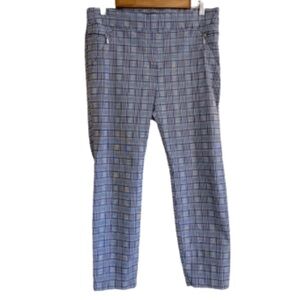 Stretch Petite Pinstripes Dress Pants w/ Pockets